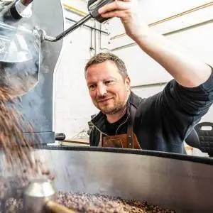 Maalwerk koffie